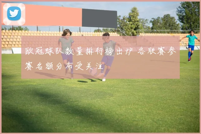 欧冠球队数量排行榜出炉 各联赛参赛名额分布受关注