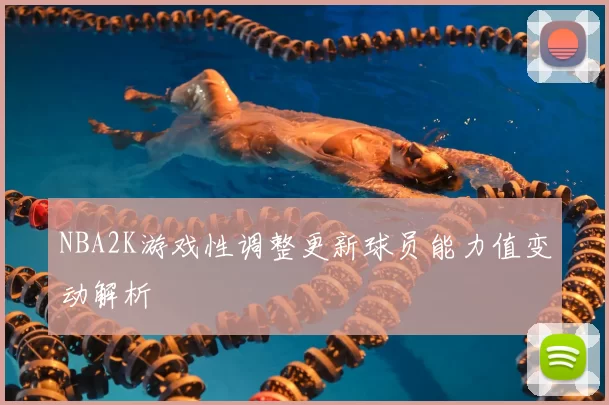 NBA2K游戏性调整更新球员能力值变动解析